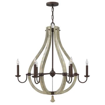 Csillár MIDDLEFIELD HK-MIDDLEFIELD6 6x60W/E14 a Hinkley Lighting-tól