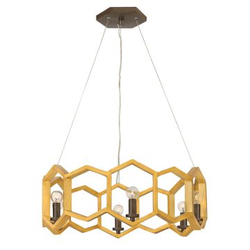 Függőlámpa MOXIE HK-MOXIE6-P-SSG 6x60W/E14 a Hinkley Lighting-tól