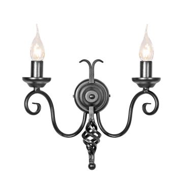 Fali lámpa HARLECH HR2A-BLACK 2x60W/E14 a Elstead Lighting-tól