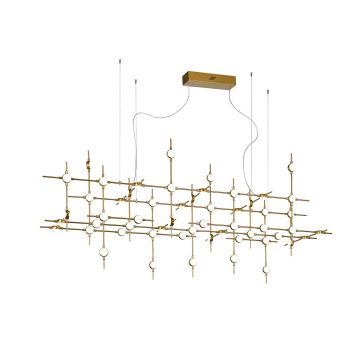 Függőlámpa PROVENZA MD18001067-55A GD 3000K 55x132W/LED 9133LM IP20 a Italux-tól