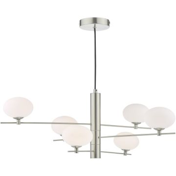 Függőlámpa Jasper JAS0646 6x25w/g9 a Dar Lighting-tól