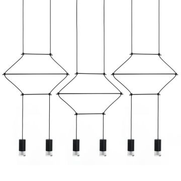 Függőlámpa FLUSSO LINE JD0032-6P 3000K 6x3W/G9 1440LM IP20 a King Home-tól