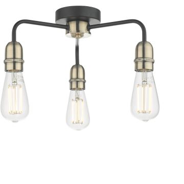 Plafonlámpa Kiefer KIE5322 3x60w/e27 ip20 a Dar Lighting-tól