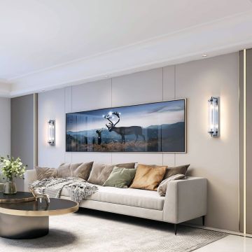 Fali lámpa Lorenzo LP-2960/1W CH 2x40W/E14 IP20 a Light Prestige-tól