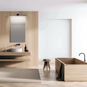 Fali lámpa Modern Slim LP-777/1W M BK 3000K 1x6W/LED 800 lm IP44 a Light Prestige-tól
