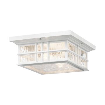 Süllyesztett mennyezeti lámpa BEACON SQUARE KL-BEACON-SQUARE-F-WHT 2x60W/E27 IP44 a Elstead Lighting-tól