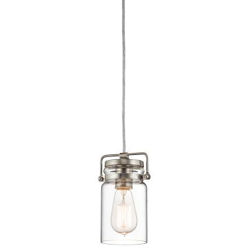Függőlámpa BRINLEY KL-BRINLEY-MP-NI 1x60W/E27 a Kichler-tól