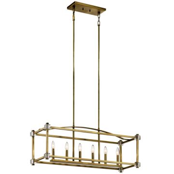 Függőlámpa CAYDEN KL-CAYDEN-ISLE 6x60W/E14 a Kichler-tól