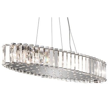 Függőlámpa CRYSTAL SKYE KL-CRYSTAL-SKYE-I-L 12x3,5W/G9 320LM IP44 a Kichler-tól