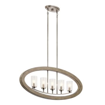 Függőlámpa Grand Bank KL-GRAND-BANK5 5x60W/E14 IP20 a Kichler-tól