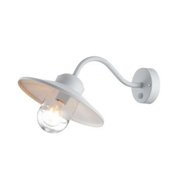 Fali lámpa Klampenborg KLAMPENBORG-PIR-WHT 1x60W/E27 IP44 a Elstead Lighting-tól
