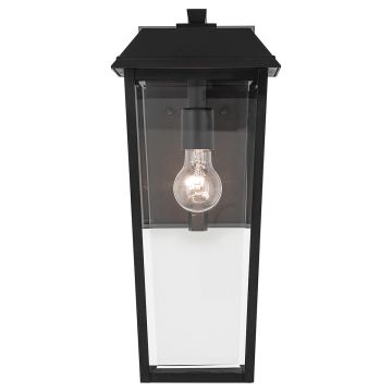 Fali lámpa Mathus KL-MATHUS2-M-BK 1x60W/E27 ip44 a Kichler-tól