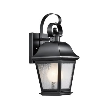 Fali lámpa Mount Vernon KL-MOUNT-VERNON2-S-BK 1x60W/E27 ip44 a Kichler-tól