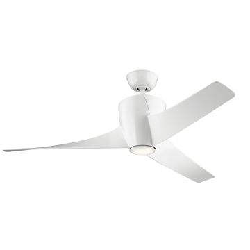 Ventilátor Phree KLF-PHREE-56-WHT 3000K 1x10W/LED 1116 lm IP20 a Kichler-tól