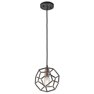 Függőlámpa ROCKLYN KL-ROCKLYN-MP-RS 1x60W/E27 a Kichler-tól