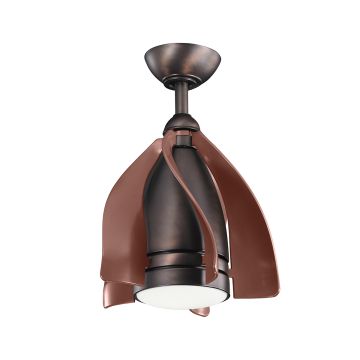 Ventilátor Terna KLF-TERNA-15-BB 3000K 1x10W/LED 1116 lm IP20 a Kichler-tól