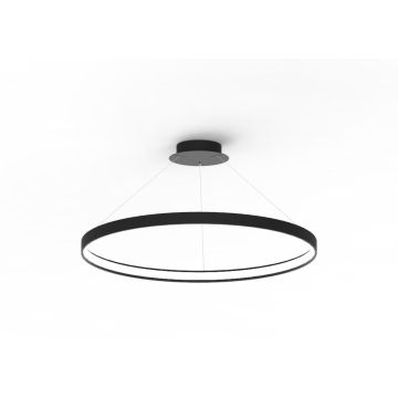 Függőlámpa CIRCLE LA0721/1 - BK 3000K 1x70W/LED 7820LM a Zuma Line-tól