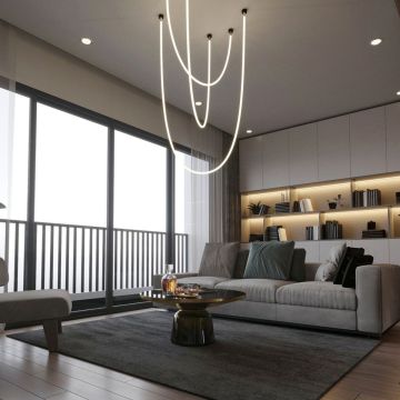 Függőlámpa Rope Light LP-642/2M Smart 2700K-6500K 1x25W/LED 6600 lm IP20 a Light Prestige-tól