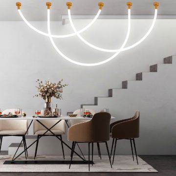 Függőlámpa Rope Light LP-642/3M Smart 2700K-6500K 1x38W/LED 9800 lm IP20 a Light Prestige-tól