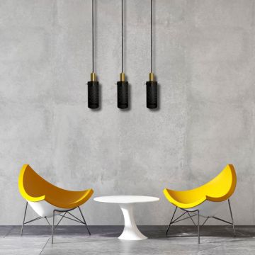 Függőlámpa Tirana LP-945/3L BK 3x60W/E27 IP20 a Light Prestige-tól