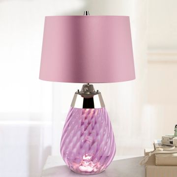 Asztali lámpa LENA SMALL LENA-TL-S-PLUM 1X7W/GU10+1x60W/E27 a Elstead Lighting-tól