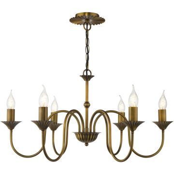 Csillár Lydian LYD0663 6x40w/E14 a Dar Lighting-tól