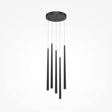 Függőlámpa CASCADE MOD132PL-L28BK2 4000K 5x30W/LED 2300LM IP20 a Maytoni-tól