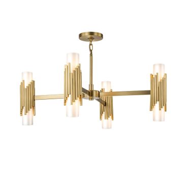 Csillár Marvele MARVELE8-AB-OPAL 40W 8x40W/E14 a Elstead Lighting-tól