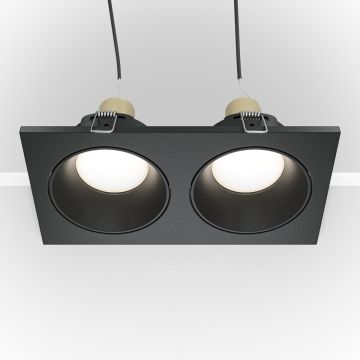 Beépíthető spotlámpa ZOOM DL033-2-02B 2x50W/GU10 IP65 a Maytoni-tól
