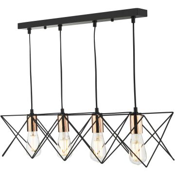 Függőlámpa Midi MID0422 4x40w/e27 a Dar Lighting-tól