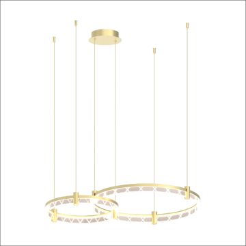 Függőlámpa ELEGANCE ML0997 4000K 2x72W/LED 4600lm IP20 a Milagro-tól