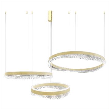 Függőlámpa PRECIOSA ML1001 4000K 3x158W/LED 10100lm IP20 a Milagro-tól