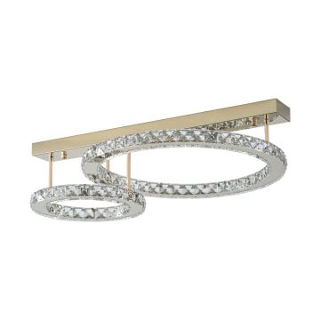 Plafonlámpa GIRONA MX3713-2-3GT 3000K 36W 1x36W/LED 4200lm a Zuma Line-tól
