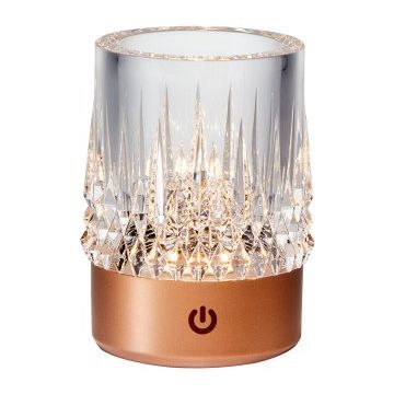 Asztali lámpa CRYSTAL NHTD-N08-RG 3000k 1x1W/LED 110lm a Zuma Line-tól