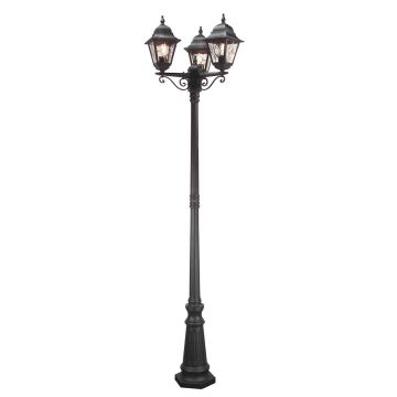 Utcai lámpa NORFOLK NR8-BLK 3x60W/E27 IP43 a Elstead Lighting-tól