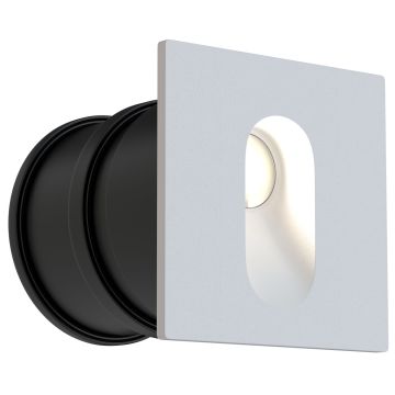 Beépíthető lépcsőházi lámpa VIA URBANA O022-L3W 4000K 3W/LED 90LM IP44 a Maytoni-tól