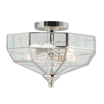 Plafonlámpa OLD PARK OLD-PARK-PN 2x60W/E27 a Elstead Lighting-tól