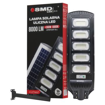 Utcai lámpa SOLAR LED OPRP4359SLL 6000K 360W 1x360W/LED 8000lm a SMD LED-tól