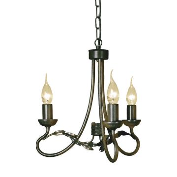Csillár OLIVIA OV3-BLK-GOLD 3x60W/E14 a Elstead Lighting-tól