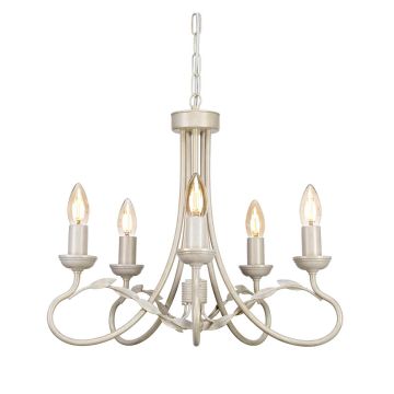 Csillár OLIVIA OV5-IVORY-GOLD 5x60W/E14 a Elstead Lighting-tól