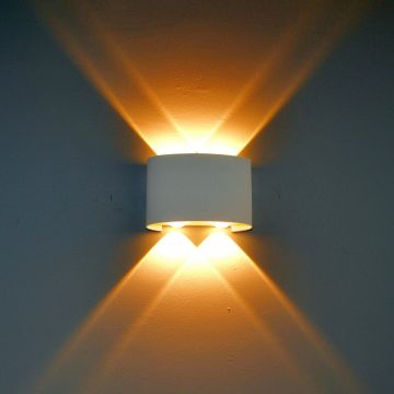 Fali lámpa Ortelo OWL-6650-2-WH-3K 3000K 4x4W/LED 336lm IP54 a Italux-tól
