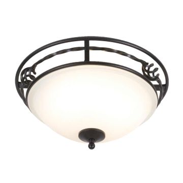 Süllyesztett mennyezeti lámpa PEMBROKE PB-F-A-BLACK 2x60W/E27 a Elstead Lighting-tól