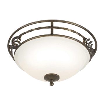 Süllyesztett mennyezeti lámpa PEMBROKE PB-F-A-BLK-GOLD 2x60W/E27 a Elstead Lighting-tól