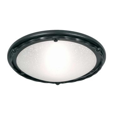 Süllyesztett mennyezeti lámpa PEMBROKE PB-F-B-BLACK 1x60W/E27 a Elstead Lighting-tól