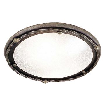 Süllyesztett mennyezeti lámpa PEMBROKE PB-F-B-BLK-GOLD 1x60W/E27 a Elstead Lighting-tól