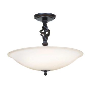 Plafonlámpa PEMBROKE PB-SF-A-BLACK 3x60W/E14 a Elstead Lighting-tól