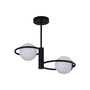 Plafonlámpa Dorado LP-002/2C ring BK 10W 2x10W/E14 a Light Prestige-tól