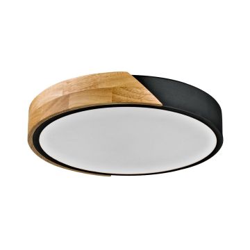 Süllyesztett mennyezeti lámpa Nastro PLF-13186-BK-WO 3000K 24W 1x24W/LED 2400lm a Italux-tól