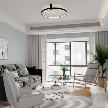 Függőlámpa Ring LP-909/1C S BK CCT 3000K|4000K|6000K 1x35W/LED IP20 a Light Prestige-tól