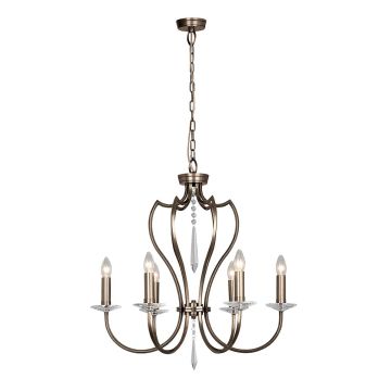 Csillár PIMLICO PM6-DB 6x60W/E14 a Elstead Lighting-tól